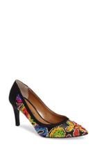 Women's J. Renee Camall Embroidered Pointy Toe Pump