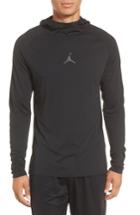 Men's Nike Dry 23 Alpha Hooded Shirt - Black