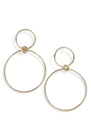 Women's Bony Levy Geo Circle Drop Earrings (nordstrom Exclusive)