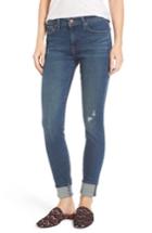 Women's Fidelity Denim Belvedere Crop Skinny Jeans - Blue
