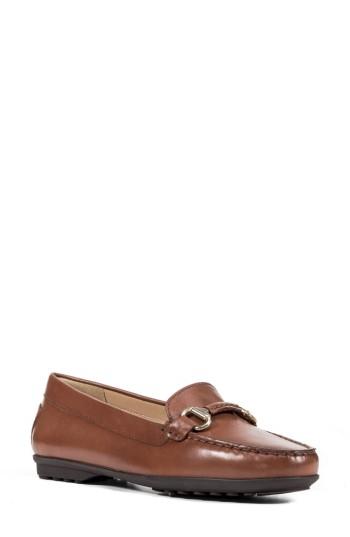 Women's Geox Elida Buckle Loafer Us / 35eu - Brown