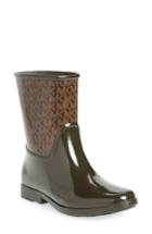 Women's Michael Michael Kors Sutter Rain Bootie M - Green