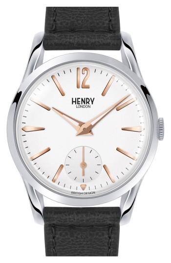 Women's Henry London 'highgate' Leather Strap Watch, 30mm