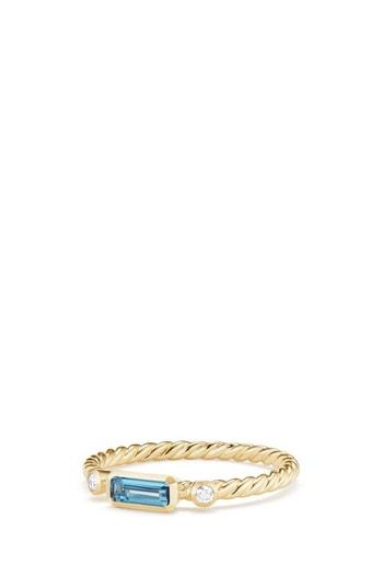 Women's David Yurman Novella Ring In 18k Gold