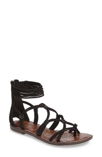 Women's Sam Edelman Gianni Sandal M - Black