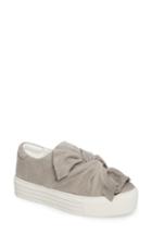 Women's Kenneth Cole Aaron Twisted Knot Flatform Sneaker .5 M - Grey