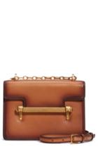 Valentino Garavani Small Uptown Leather Shoulder Bag - Brown