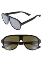 Men's Gucci Oversize 59mm Sunglasses -
