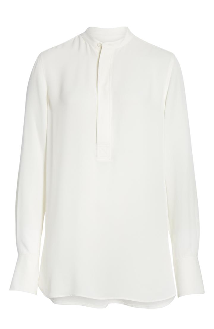Women's Polo Ralph Lauren Silk Shirt - Ivory