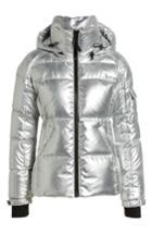 Women's S13 Kylie Metallic Quilted Jacket With Removable Hood