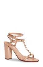 Women's Valentino Rockstud Ankle Strap Sandal Us / 35eu - Black