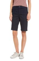Women's Nydj Marilyn Stretch Denim Bermuda Shorts - Blue