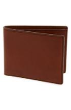 Men's Rag & Bone Hampshire Leather Bifold Wallet - Brown