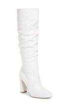 Women's Steven Madden Eton Boot .5 M - White