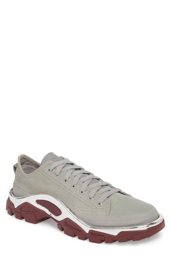 Men's Adidas By Raf Simons Detroit Low Top Sneaker M - Grey