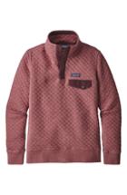 Women's Patagonia Snap-t Quilted Pullover - Pink