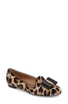 Women's Salvatore Ferragamo Bow Smoking Loafer .5 C - Brown