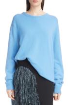 Women's Dries Van Noten Relaxed Cashmere Sweater - Blue