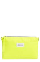 Maison Margiela Glam Slam Leather Pouch - Yellow