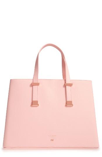 Ted Baker London Alissaa Leather Tote - Pink