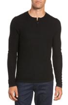 Men's Zachary Prell Hawthorn Wool Blend Thermal, Size - Black