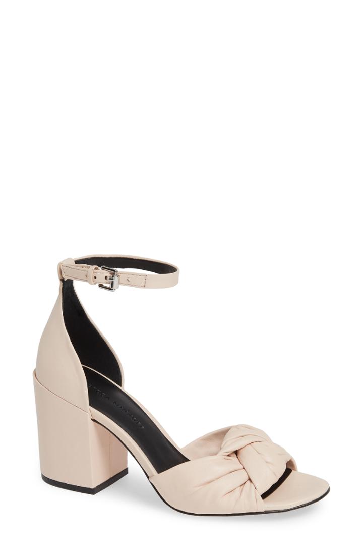 Women's Rebecca Minkoff Capriana Ankle Strap Sandal M - Ivory