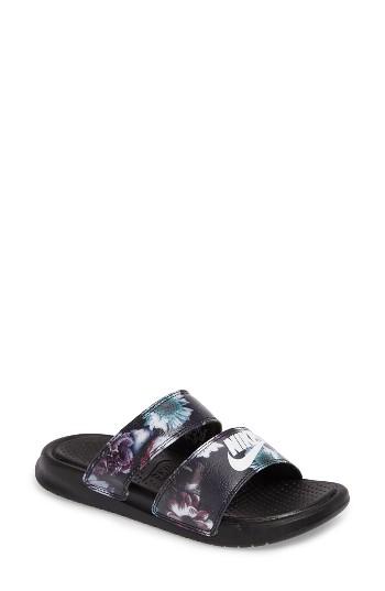 Women's Nike Benassi Duo Ultra Slide Sandal M - Black