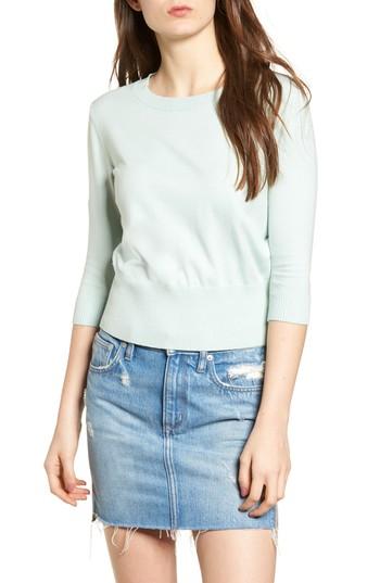 Women's Leith Crewneck Sweater Top - Blue/green