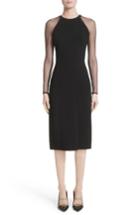 Women's Jason Wu Swiss Dot Sleeve Dress - Black
