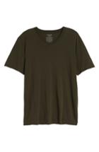 Men's Vince Regular Fit V-neck T-shirt, Size - Green