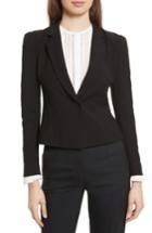 Women's Rebecca Taylor Stretch Suiting Jacket - Black