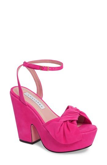 Women's James Chan Pinky Platform Sandal M - Pink