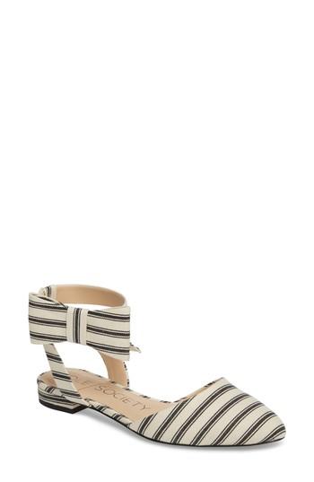 Women's Sole Society Pollie Flat M - White