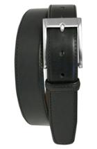 Men's Boconi 'collins' Leather Belt - Black