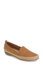 Women's Vaneli Nadette Espadrille Loafer Flat M - Brown
