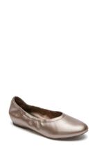 Women's Rockport Total Motion Luxe Ruched Slip-on M - Metallic