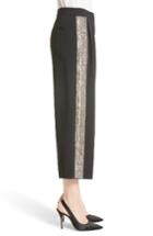 Women's Adam Lippes Embellished Wide Leg Crop Pants