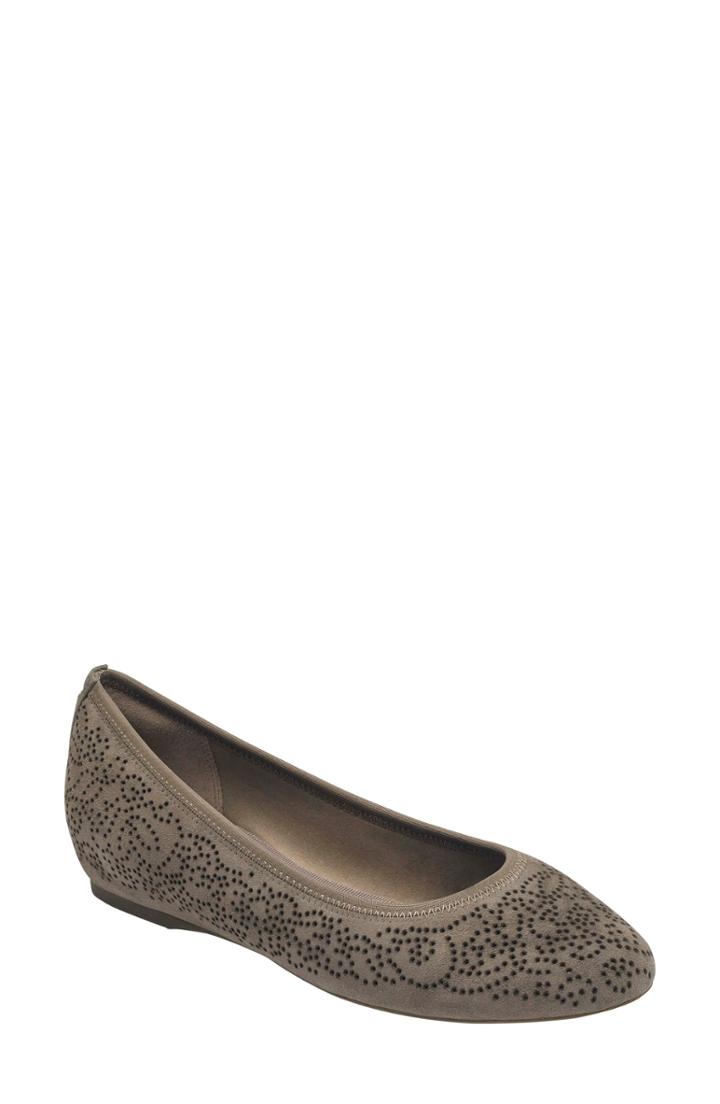 Women's Rockport Total Motion Hidden Wedge Flat W - Grey