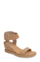 Women's Pelle Moda Rian Wedge Sandal .5 M - Brown