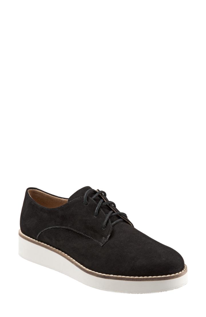 Women's Softwalk Willis Derby .5 N - Black