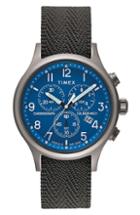 Men's Timex Archive Allied Chronograph Woven Strap Watch, 42mm