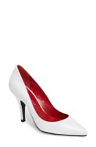 Women's Jeffrey Campbell Sachi Pointy Toe Pump Eu - White
