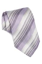 Men's John Varvatos Star Usa Stripe Silk & Linen Tie