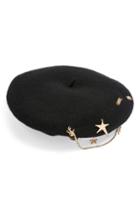 Women's Topshop Charm Beret - Black