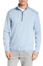 Men's Tommy Bahama Huddle Up Half Zip Pullover - Blue