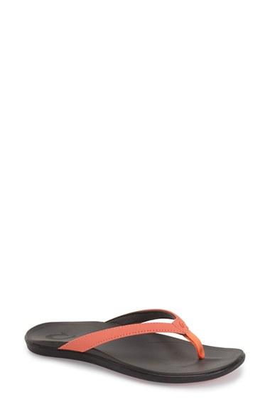 Women's Olukai 'ho Opio' Flip Flop M - Pink
