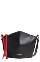 Alexander Mcqueen Mini Leather Bucket Bag - Black