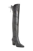 Women's Donald J Pliner Leore Over The Knee Boot M - Metallic