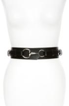 Women's Accessory Collective Faux Leather Equestrian Belt