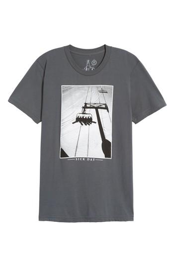 Men's Casual Industrees Sick Day T-shirt, Size - Blue